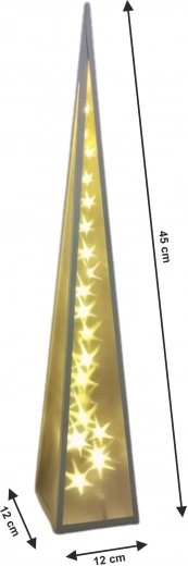 Ambiente mágico de luz blanca cálida