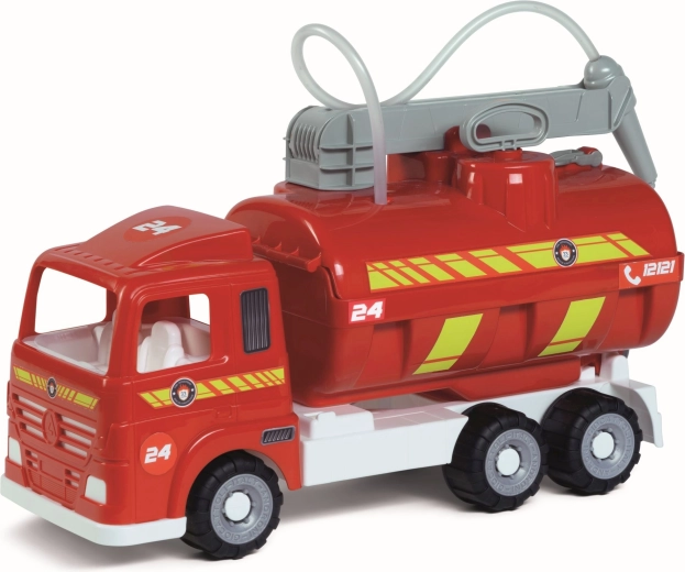Camión de bomberos Androni Heavy Trucks con manguera funcional