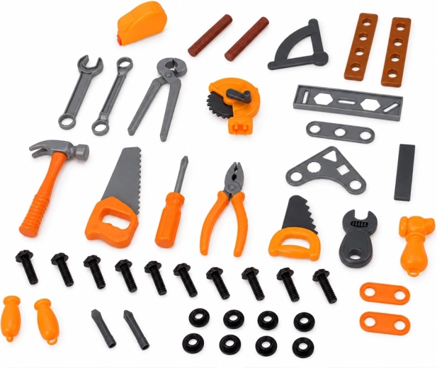 Set de 92 piezas para pequeños aficionados al bricolaje