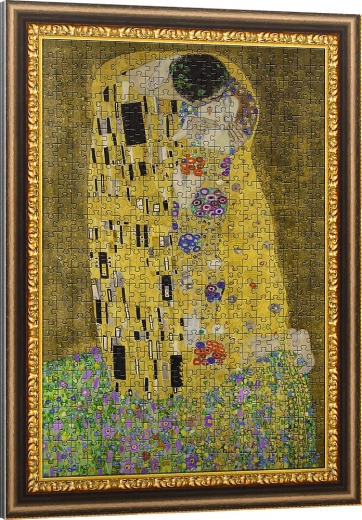 TREFL Puzzle El beso 500 piezas con marco