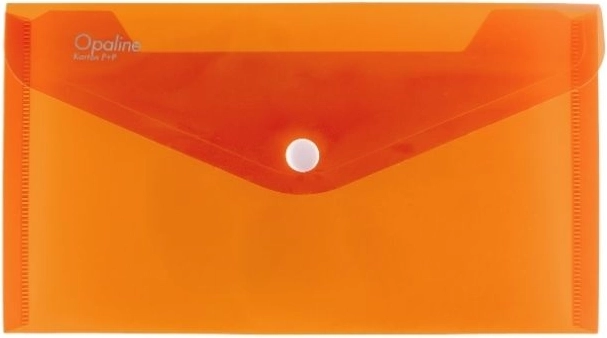 Sobre portadocumentos con broche DL Opaline naranja