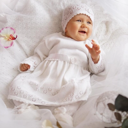 Vestido y gorro a juego