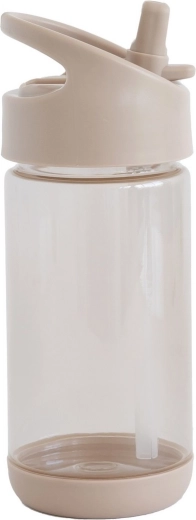3 Sprouts botella para beber de material reciclado taupe - 1 unidad