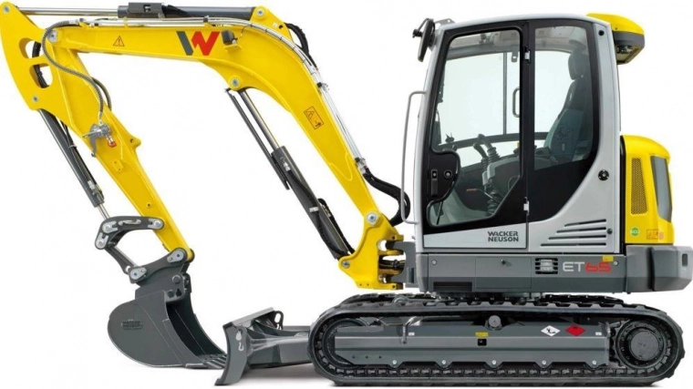 Excavadora de orugas Siku Wacker Neuson ET65 1:50