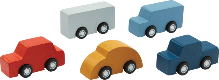 PlanToys juego de mini cochecitos (5 uds.)