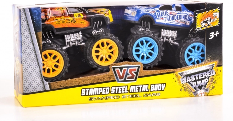 Set de coches todoterreno Monster Wheel, 12 unidades