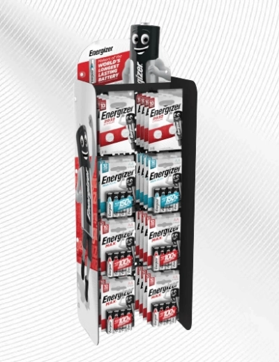 Soporte vertical Energizer con soporte magnético 2×4