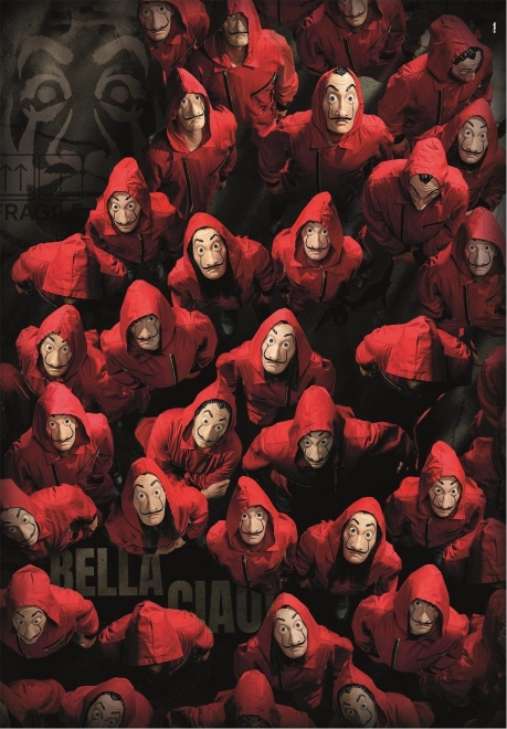 Puzzle La Casa de Papel 1000 piezas