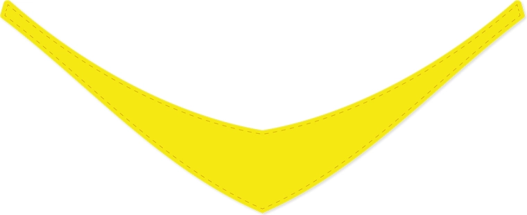 pañuelo amarillo para juguetes de peluche