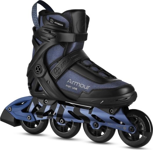 Patines en línea NILS Extreme Armour – Azul