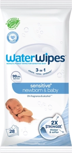 Toallitas húmedas WaterWipes Newborn & Baby 3 en 1 28 uds.