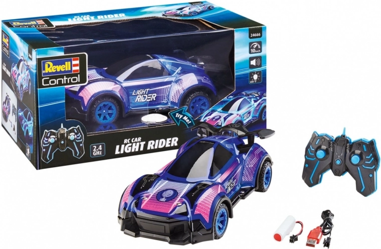 Coche RC Light Rider con control remoto