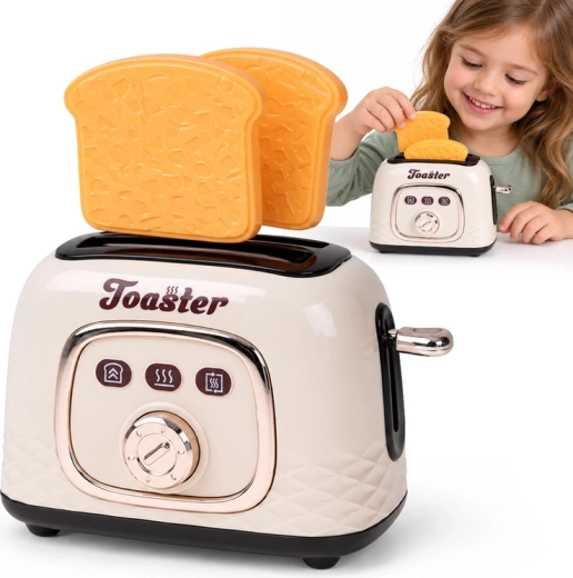 Tostadora infantil con tostadas emergentes