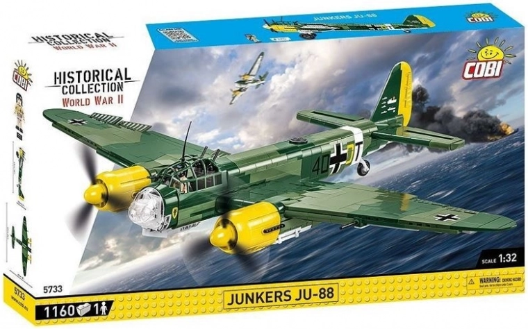 Set de construcción COBI Junkers Ju 88 – 1160 piezas