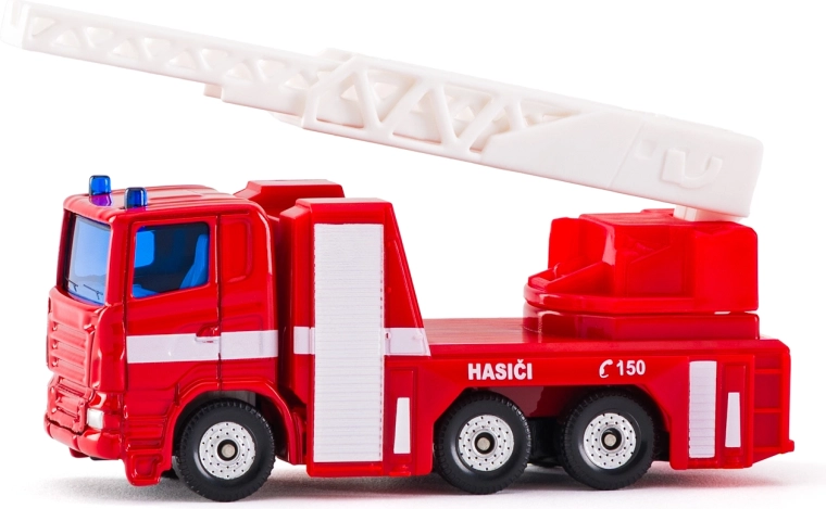 Coche de bomberos Siku con escalera extensible – versión checa