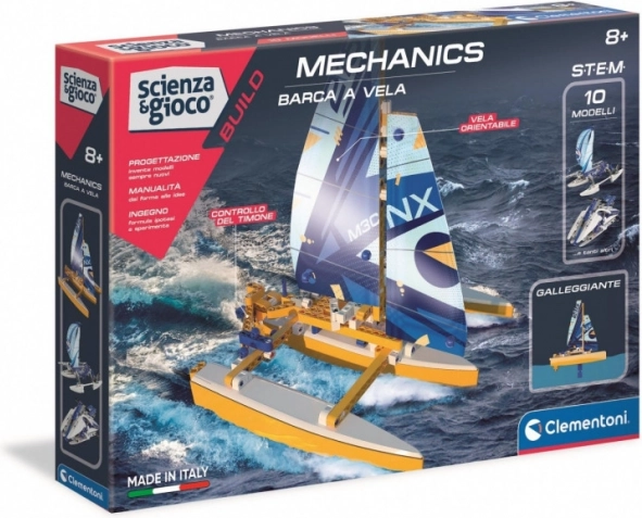 Mecánica de laboratorio: trimarán flotante CLEMENTONI