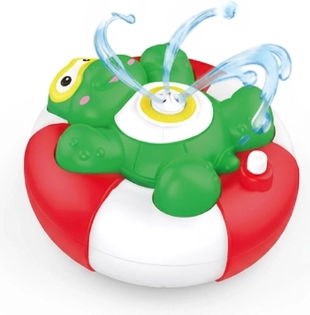 Fuente de agua con forma de rana, 10 cm