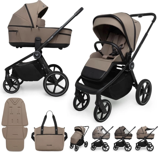 Cochecito combinado Muuvo Five 2en1 Mokka