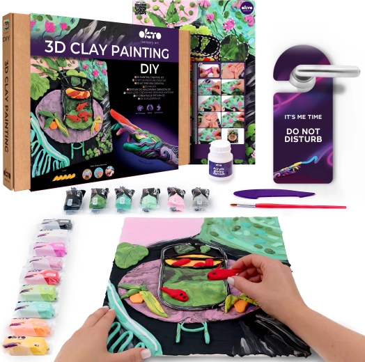 Okto set artístico de pintura con pasta Peces dorados – Henri Matisse 30 × 40 cm