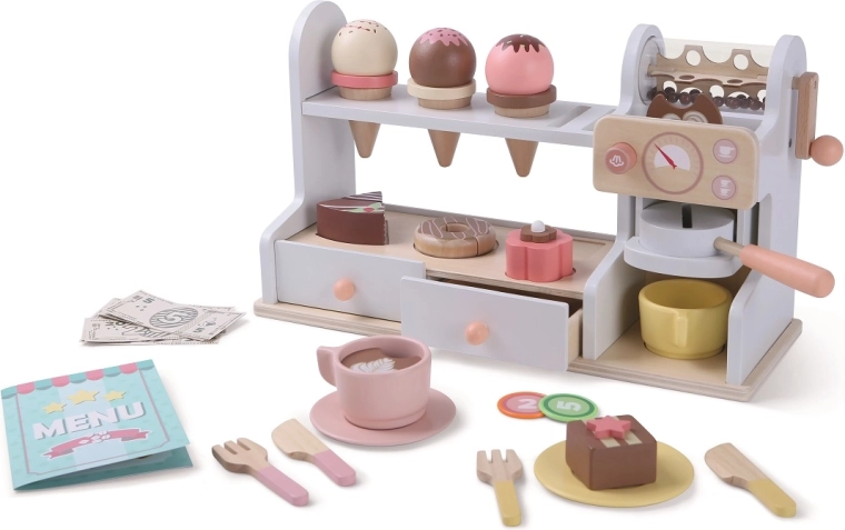 Pastelería y cafetería en una