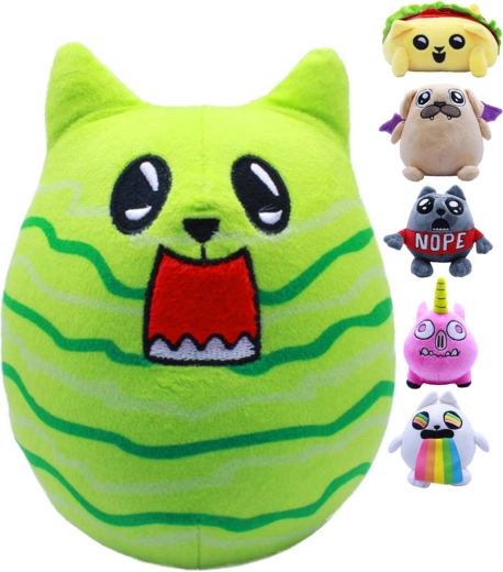 Peluche Gatitos Explosivos 15 cm (con licencia) - 1 unidad