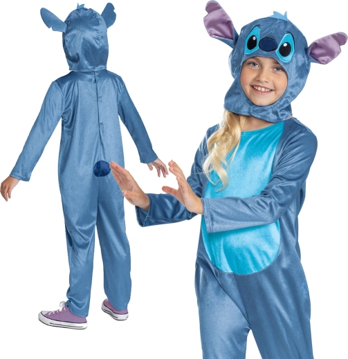 Disfraz infantil de Stitch – 3–4 años (94–109 cm)