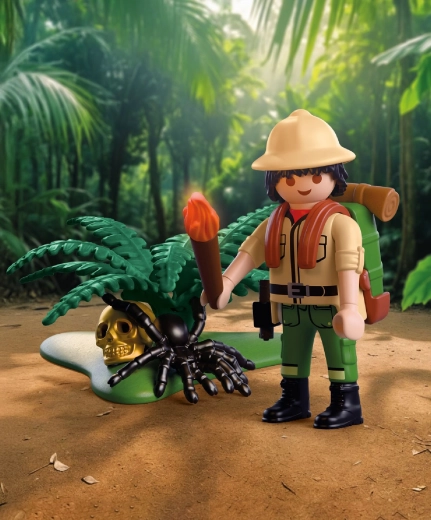 Figura de aventurero articulada