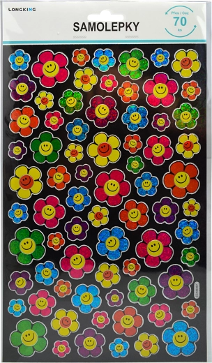 Pegatinas de flores – set de 100 uds.