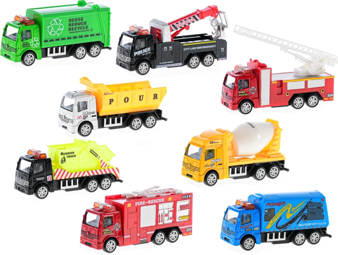 Variado set de servicios urbanos