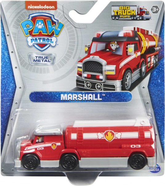 Paw Patrol True Metal camión de bomberos Marshall 13 cm