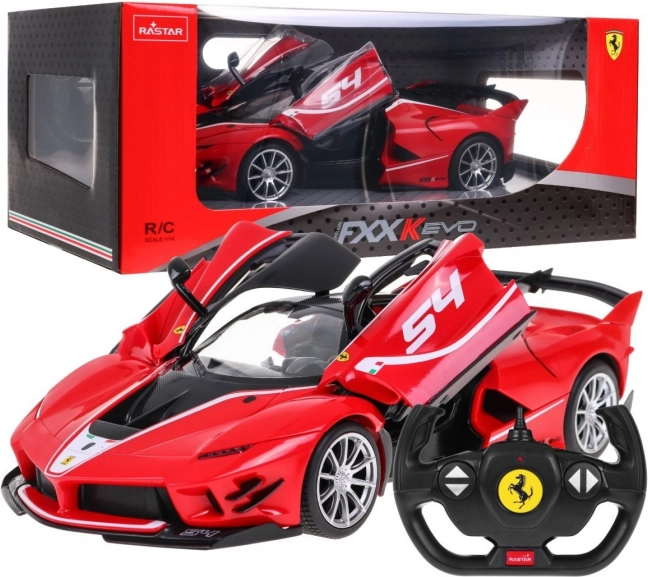 Coche teledirigido Ferrari FXX K Evo 1:14, rojo