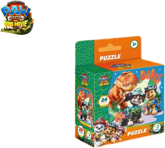 Puzzle Paw Patrol: The Dino Movie – T-Rex Timmy, 24 piezas, 22 × 22 cm