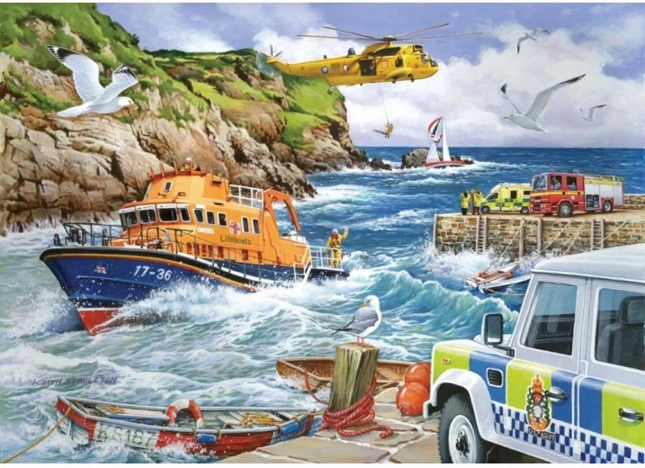 Puzzle Rescate 1000 piezas