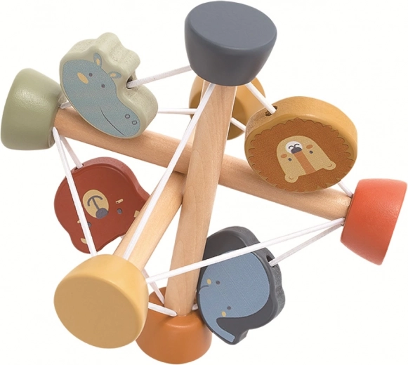 Bola activa de madera Safari 2Kids Toys