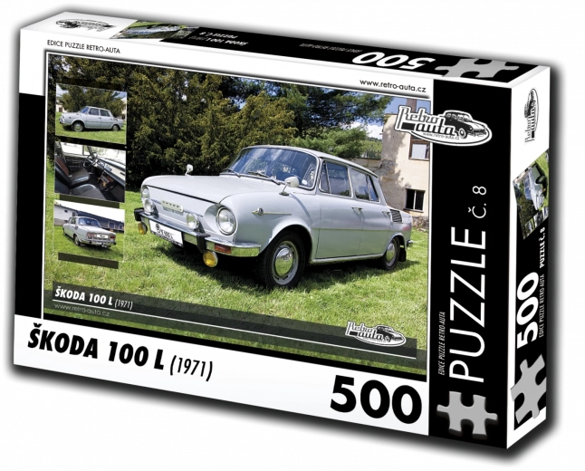 Puzle RETRO-AUTA Škoda 100 L 500 piezas