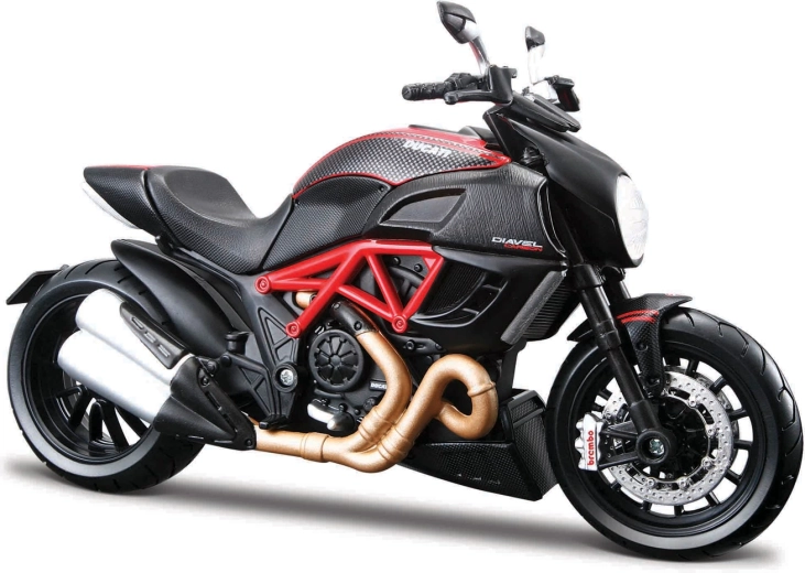 Motocicleta Maisto Ducati Diavel Carbon 1:12