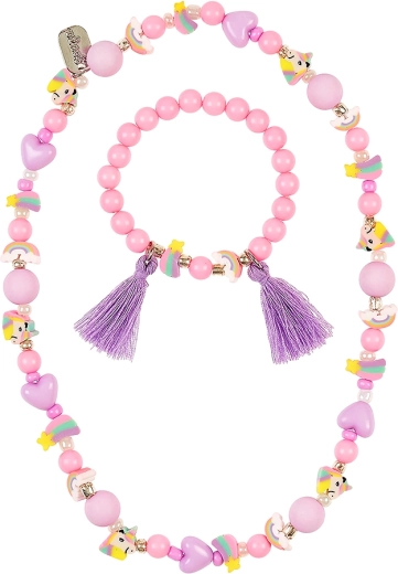 Souza! juego de collar y pulsera unicornio para niños
