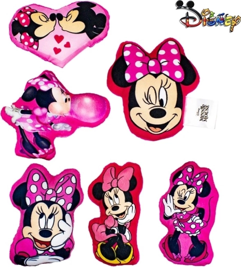 Almohada de peluche MINNIE MOUSE – suave cojín decorativo