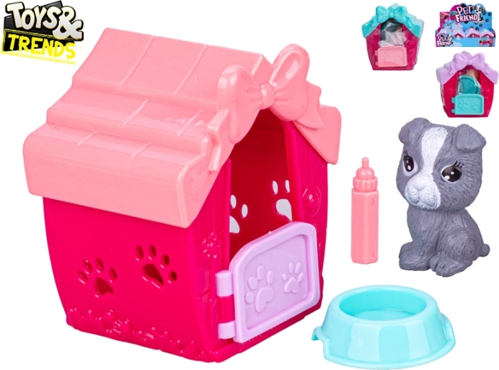 Perrito con casita y accesorios Toys&Trends