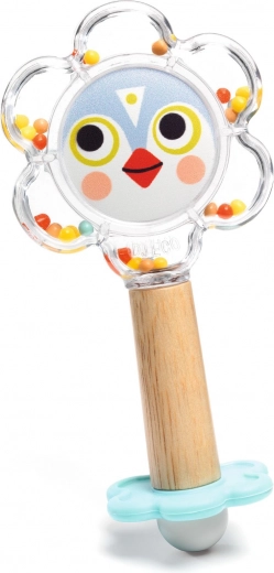 Sonajero con espejo Baby Flower