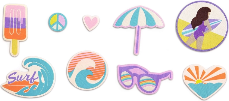 Complete el look con pegatinas con estilo
