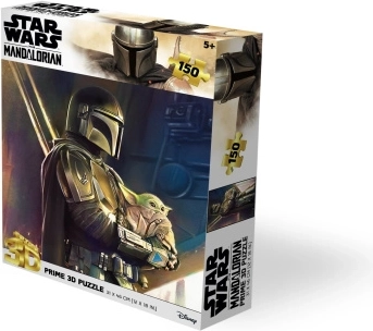 Puzle 3D STAR WARS: THE MANDALORIAN – Mando, 300 piezas