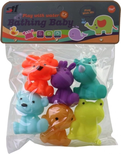 Set de animalitos rociadores para la bañera para niños