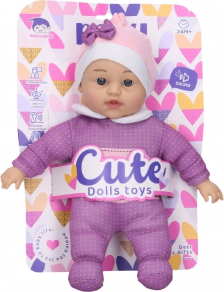 Bebé con cuerpo blando 30 cm