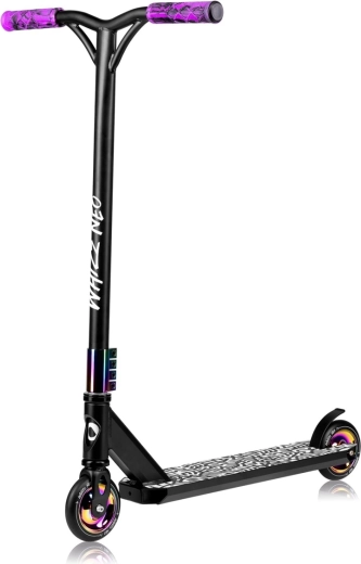 Patinete freestyle Lionelo Whizz black carbon multicolor