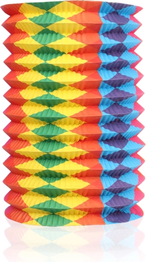 Farolillo de papel 16 cm con clip para vela MY PARTY