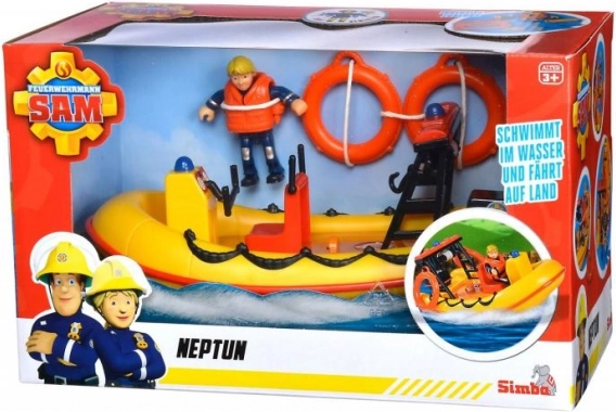 Bombero Sam Barco Neptuno con figura
