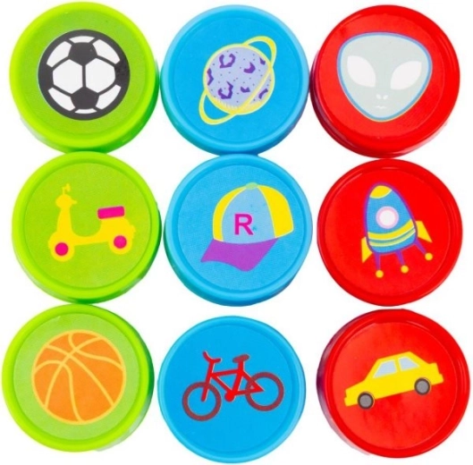 Astra sellos perfumados para chicos, set de 9 uds