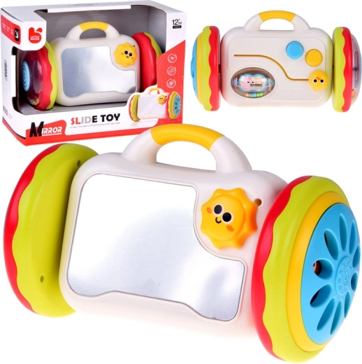 Adorable espejito rodante: juguete educativo interactivo 12m+