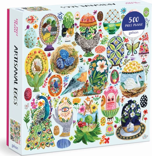 Puzzle de huevos pintados 500 piezas Galison